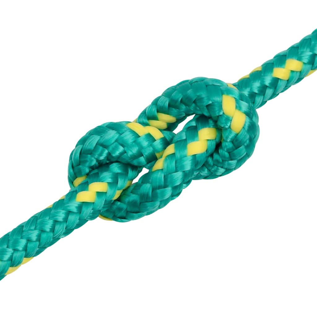 vidaXL Boat Rope Green 6 mm 250 m Polypropylene 5