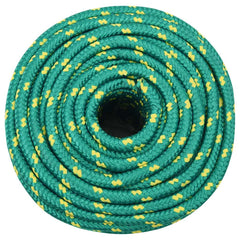 vidaXL Boat Rope Green 14 mm 50 m Polypropylene 3