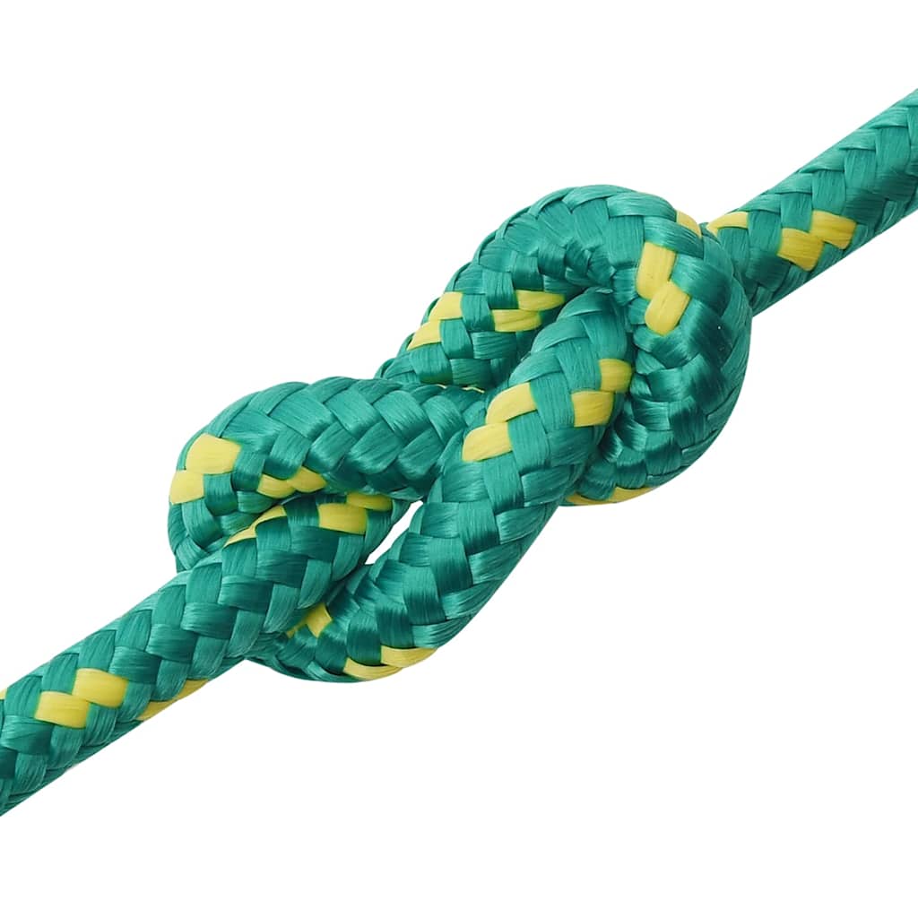 vidaXL Boat Rope Green 14 mm 50 m Polypropylene 5