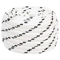 vidaXL Work Rope White 20 mm 25 m Polyester 2