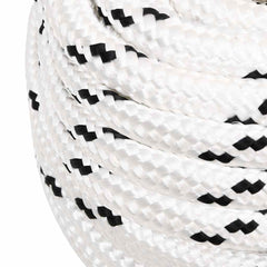 vidaXL Work Rope White 20 mm 25 m Polyester 4