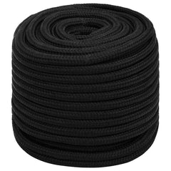 vidaXL Work Rope Black 18 mm 25 m Polyester 2