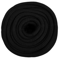 vidaXL Work Rope Black 18 mm 25 m Polyester 3