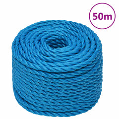 vidaXL Work Rope Blue 16 mm 50 m Polypropylene 1