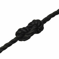 vidaXL Work Rope Black 14 mm 50 m Polypropylene 5