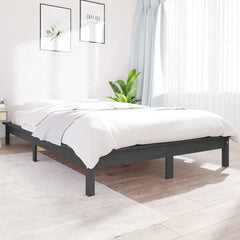 vidaXL Bed Frame without Mattress Solid Wood Pine Length 190 cm