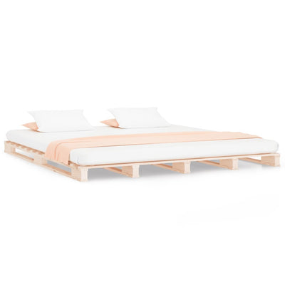 Pallet Bed 180x200 cm Super King Size Solid Wood