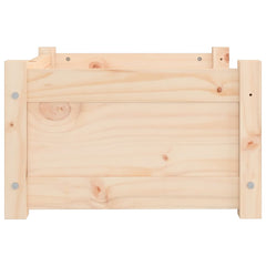 vidaXL Dog Bed 55.5x45.5x28 cm Solid Pine Wood 6