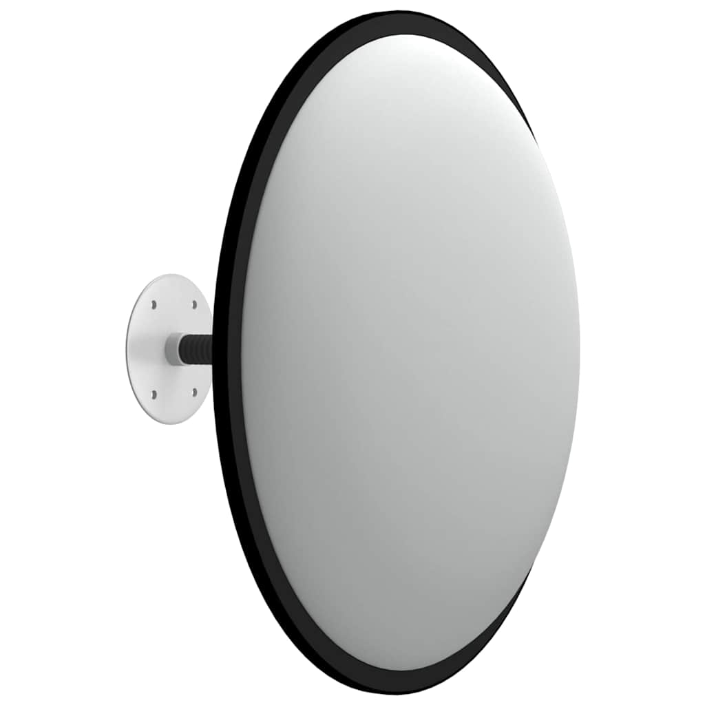 vidaXL Indoor Convex Traffic Mirror Black Ø40 cm Acrylic 4