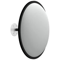 vidaXL Indoor Convex Traffic Mirror Black Ø40 cm Acrylic 4