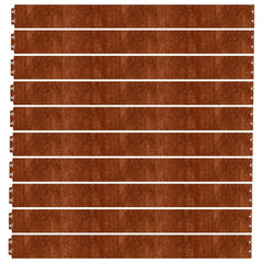 vidaXL Lawn Edgings 10 pcs 10x103 cm Flexible Corten steel 4
