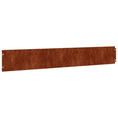vidaXL Lawn Edgings 10 pcs 15x103 cm Flexible Corten steel 3