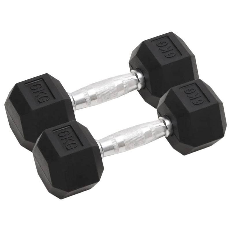 Dumbbells 2 pcs 12 kg Cast Iron