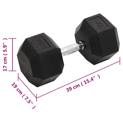 Dumbbell 30 kg Cast Iron