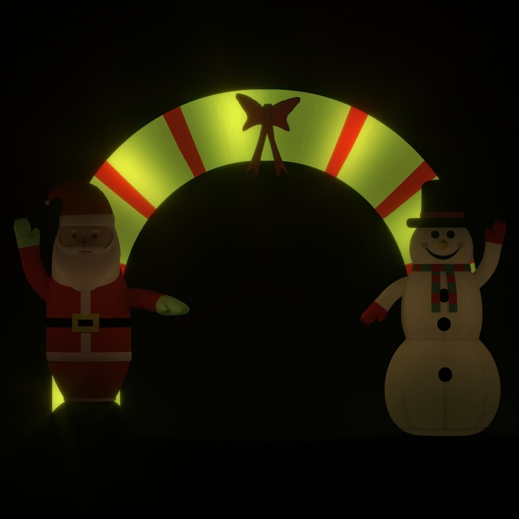 Christmas Inflatable Arch Gate LED 380 cm Model 1