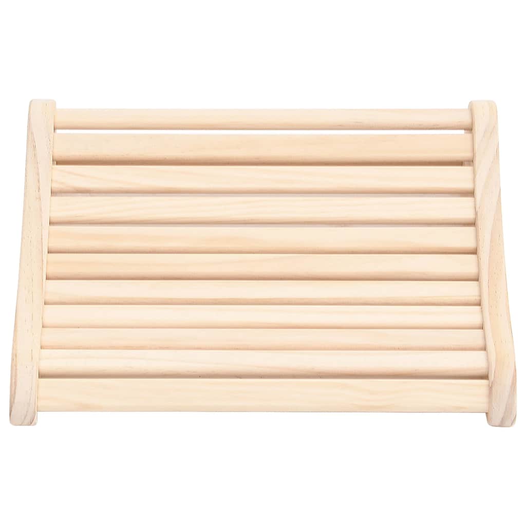 vidaXL Sauna Headrest Solid Wood Pine 2