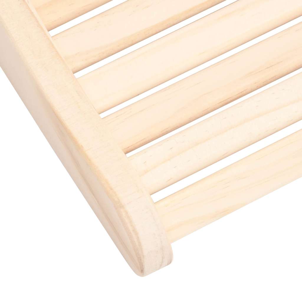 vidaXL Sauna Headrest Solid Wood Pine 5