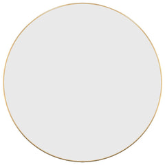 vidaXL Wall Mirror Gold Ø 60 cm Round 2