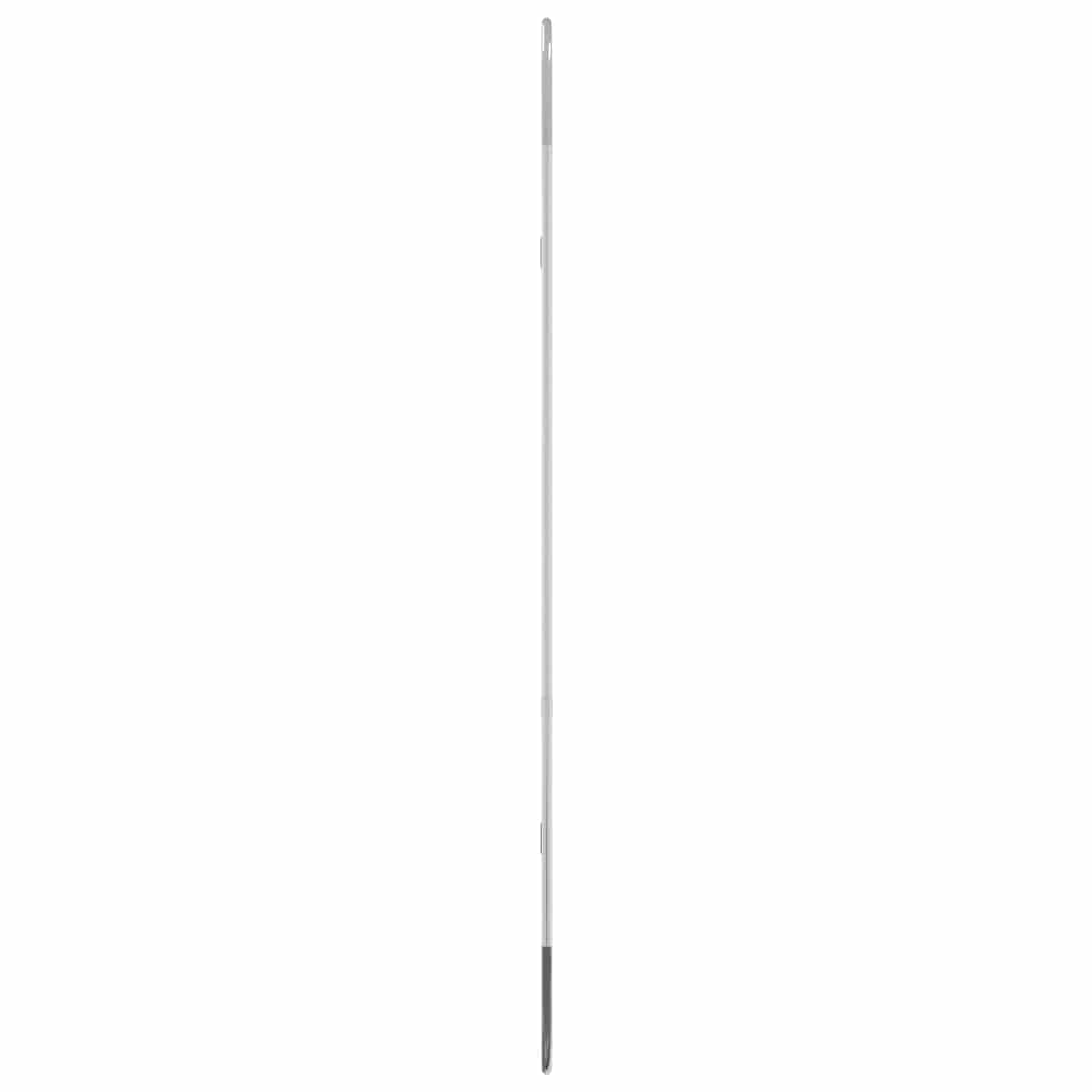 vidaXL Wall Mirror Silver 80x35 cm Oval 4