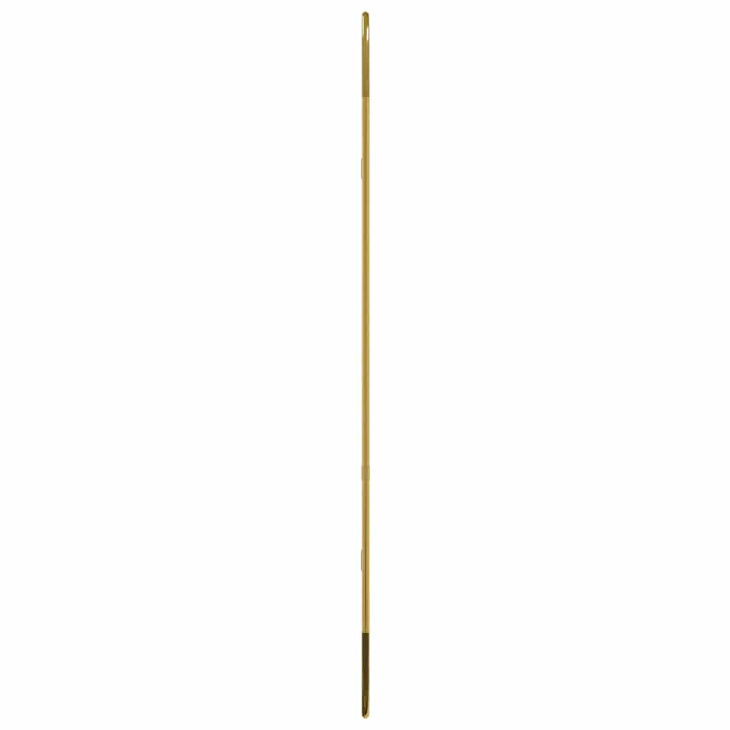 Wall Mirror Oval Gold 80 cm 35 cm