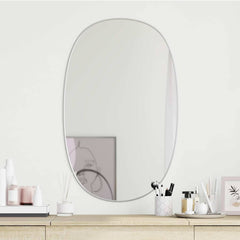 vidaXL Wall Mirror Silver 70x45 cm 1