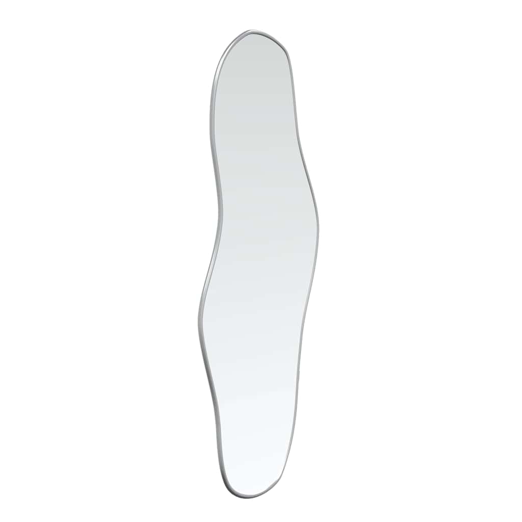 vidaXL Wall Mirror Silver 70x30 cm 3