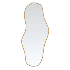 vidaXL Wall Mirror Gold 70x30 cm 2