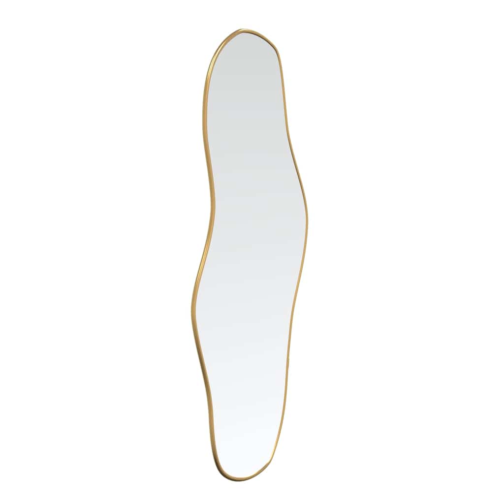 vidaXL Wall Mirror Gold 70x30 cm 3
