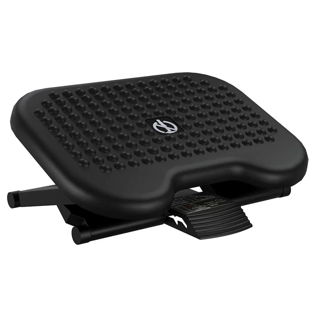 vidaXL Footrest Black 46x34.5x11 cm 2