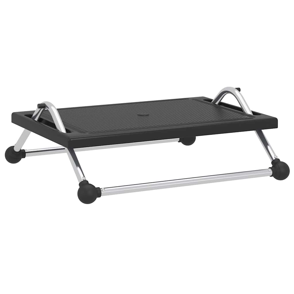 vidaXL Footrest Black 45x40x13.5 cm 3