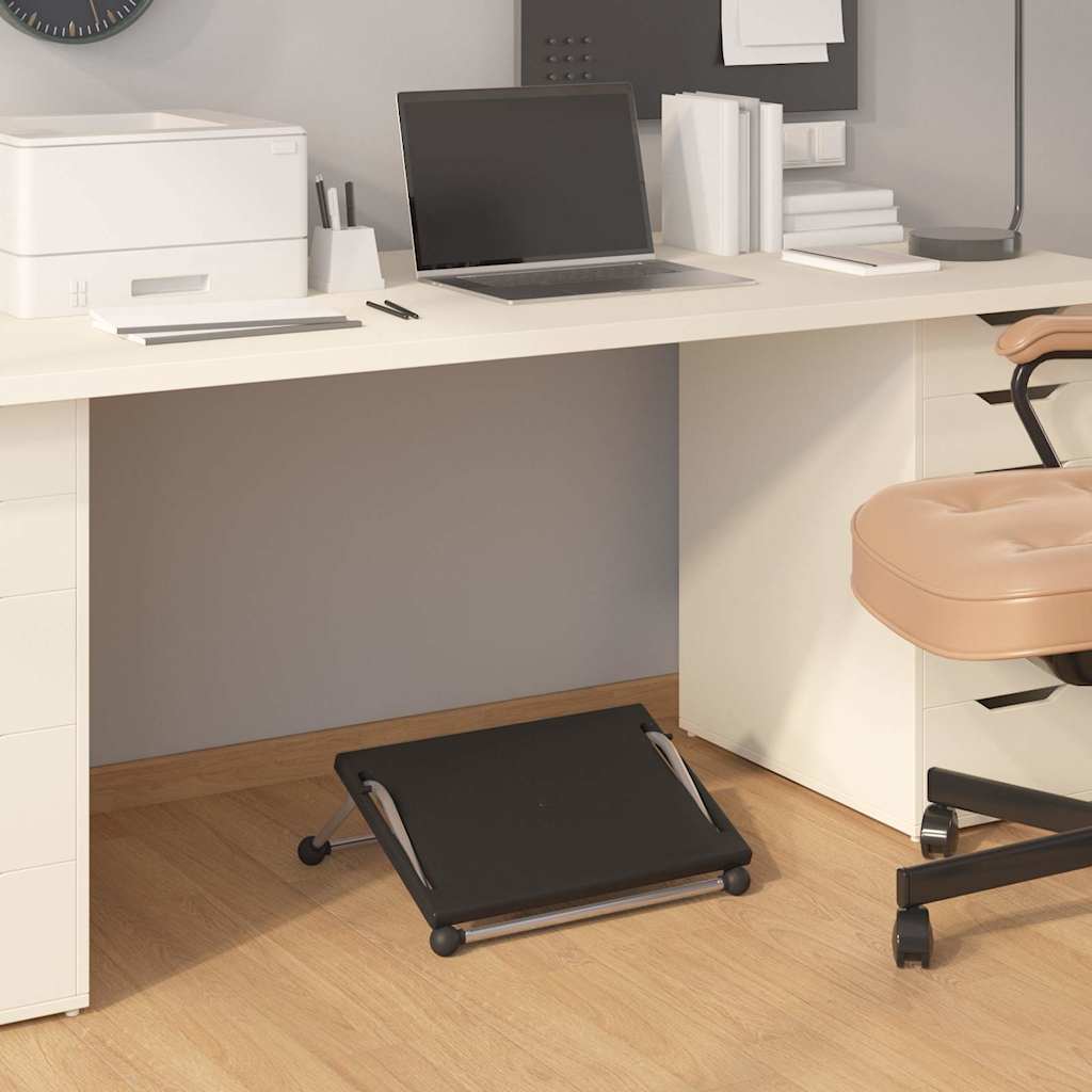 vidaXL Footrest Black 45x40x13.5 cm 1