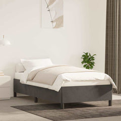 vidaXL Bed Frame without Mattress 135x190 cm Double Velvet