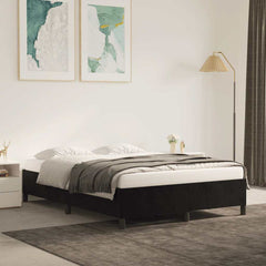 vidaXL Bed Frame without Mattress 135x190 cm Double Velvet