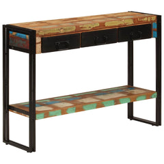 Console Table 110x30x76 cm Solid Wood Mango Solid reclaimed wood