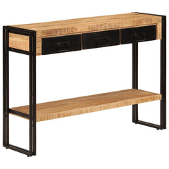 Console Table 110x30x76 cm Solid Wood Mango Solid mango wood