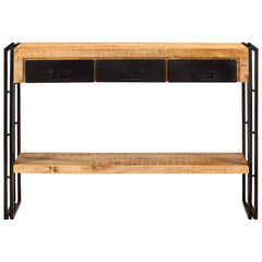 Console Table 110x30x76 cm Solid Wood Mango Solid mango wood