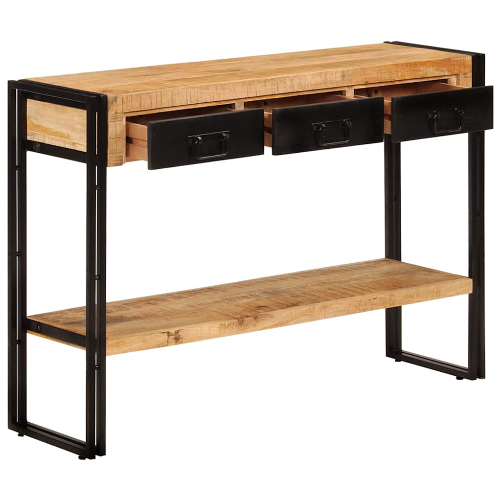 Console Table 110x30x76 cm Solid Wood Mango Solid mango wood