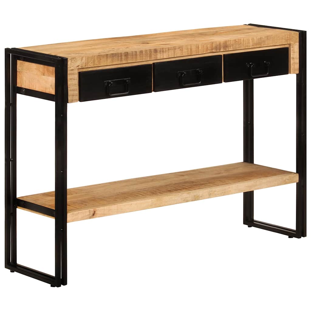 Console Table 110x30x76 cm Solid Wood Mango Solid mango wood