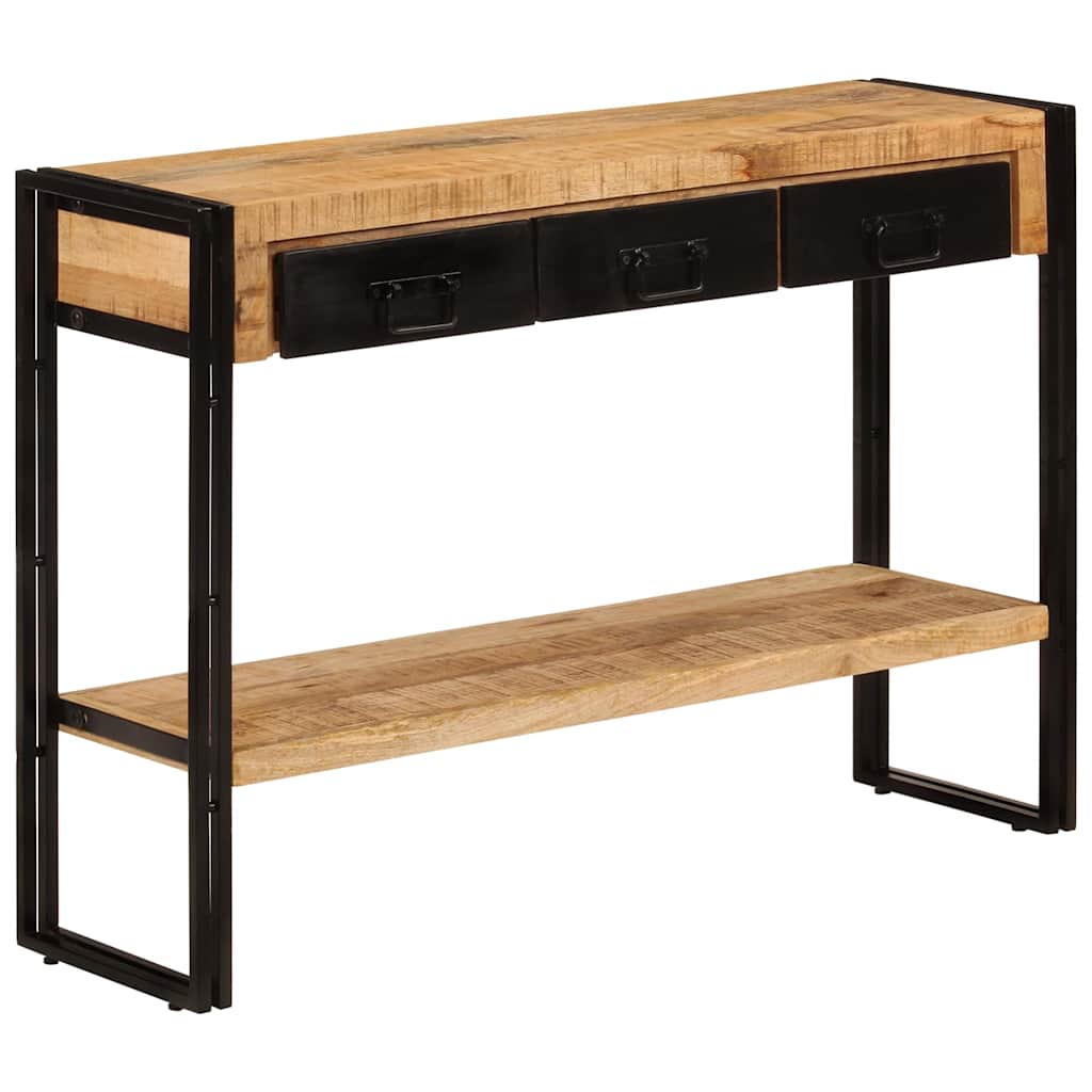Console Table 110x30x76 cm Solid Wood Mango Solid mango wood