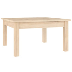 814229 vidaXL Coffee Table 55x55x30 cm Solid Wood Pine 2