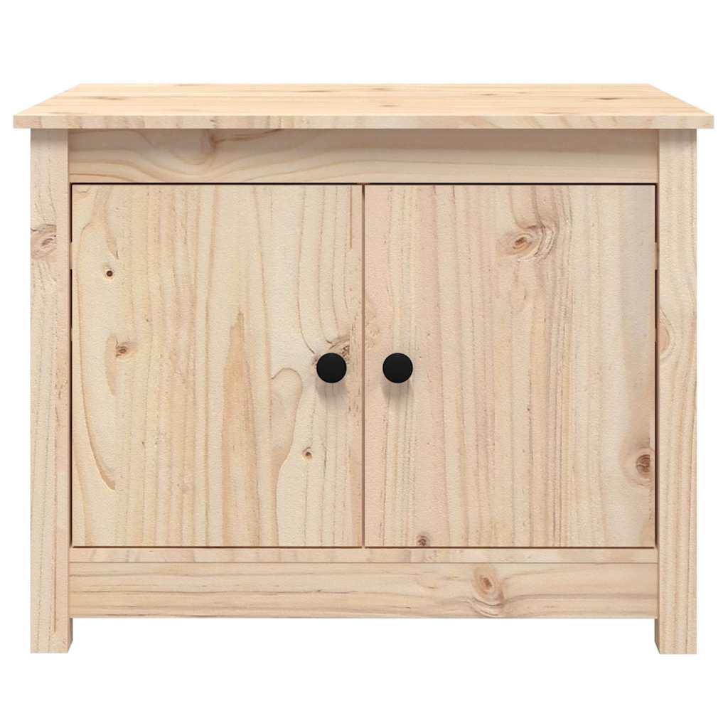 vidaXL Coffee Table 71x49x55 cm Solid Wood Pine 6
