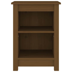 vidaXL Bedside Cabinets 2 pcs Honey Brown 40x35x55 cm Solid Wood Pine 4