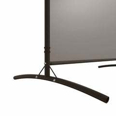 vidaXL 4-Panel Room Divider Anthracite 346x180 cm Fabric 6