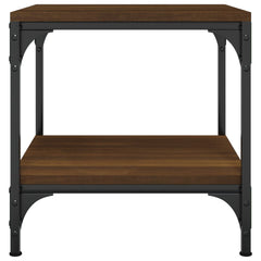 vidaXL Side Tables 2 pcs Brown Oak 40x40x40 cm Engineered Wood 6