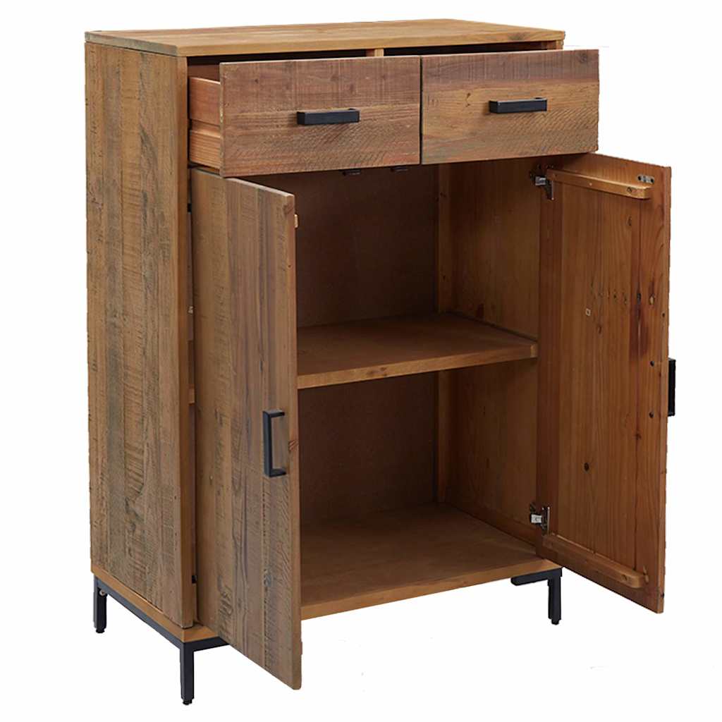 vidaXL Shoe Rack 75x40x110 cm Solid Pinewood 4