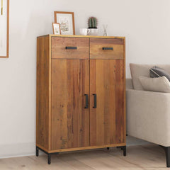 vidaXL Shoe Rack 75x40x110 cm Solid Pinewood 1