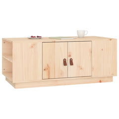 vidaXL Coffee Table | Pine | Solid pine wood | Coffee Table | Rectangular 5