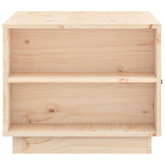 Coffee Table 100x50x41 cm Solid Wood Pine Natural