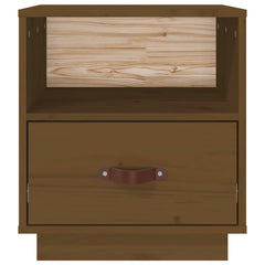 vidaXL Bedside Cabinet | Honey Brown 6