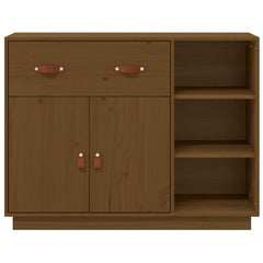 Sideboard 98,5x40x75 cm Solid Wood Pine Honey brown